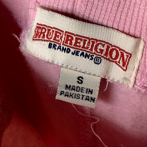 NWT Girl’s True Religion Fleece Graphic Joggers - Picture 9 of 10